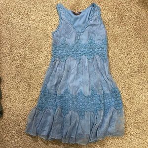 blue ranna gill dress